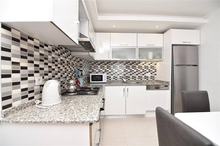 Апартаменты 1+1 в аренду в комплексе с отельной инфраструктурой в Авсалларе