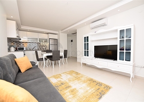 Апартаменты 1+1 в аренду в комплексе с отельной инфраструктурой в Авсалларе