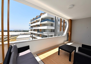 Апартаменты 1+1 в аренду в комплексе с отельной инфраструктурой в Авсалларе