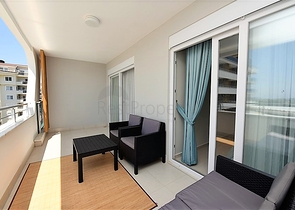 Апартаменты 1+1 в аренду в комплексе с отельной инфраструктурой в Авсалларе