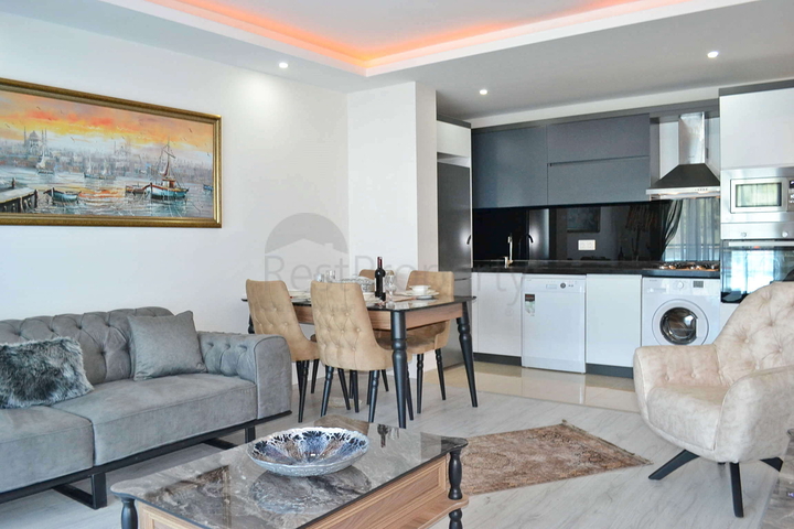 Новая меблированная квартира 1+1 в Каргыджаке