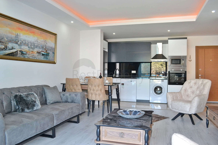 Новая меблированная квартира 1+1 в Каргыджаке