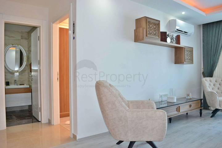 Новая меблированная квартира 1+1 в Каргыджаке