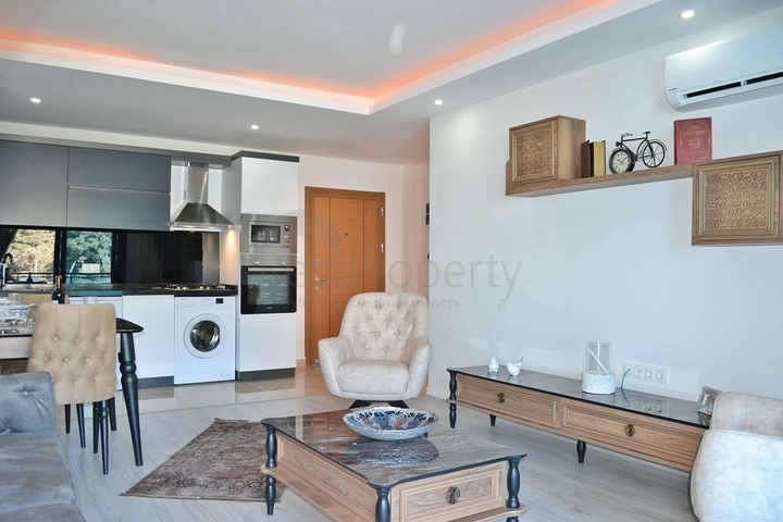 Новая меблированная квартира 1+1 в Каргыджаке