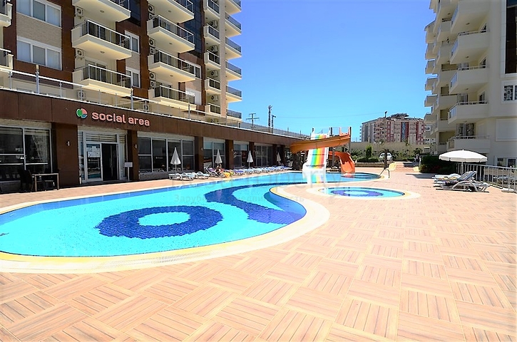  Меблированная квартира 2+1 с шикарной инфраструктурой в Авсалларе