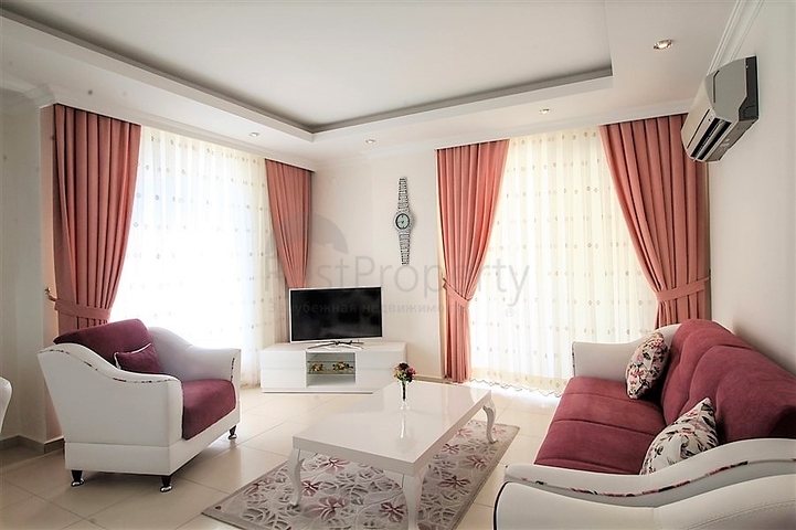  Меблированная квартира 2+1 с шикарной инфраструктурой в Авсалларе