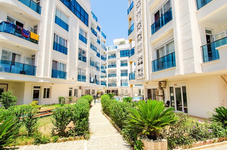 Двухкомнатная квартира с мебелью в районе Хурма Анталья