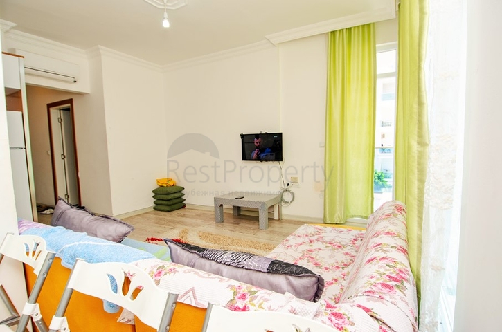 Двухкомнатная квартира с мебелью в районе Хурма Анталья