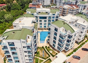 Двухкомнатная квартира с мебелью в районе Хурма Анталья