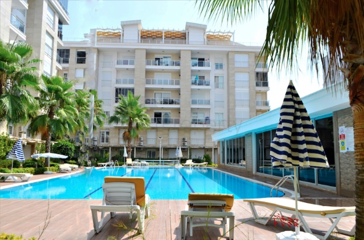 Квартира 1+1 в комплексе рядом с Боачай мариной 