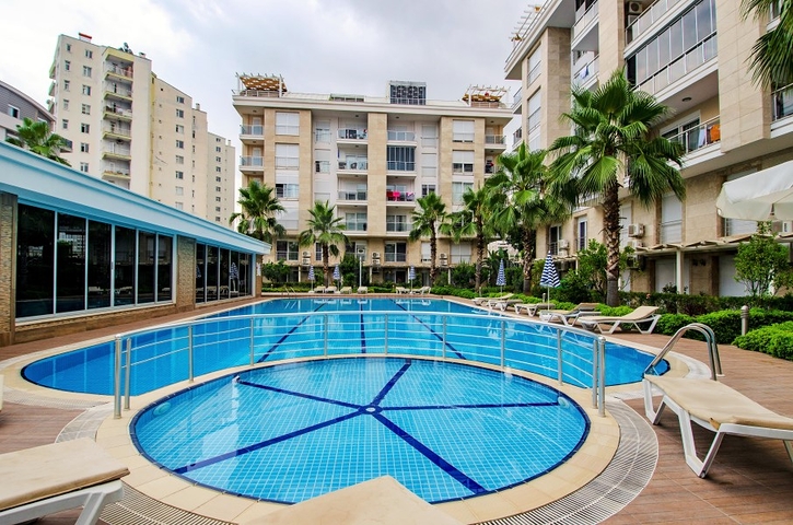 Квартира 1+1 в комплексе рядом с Боачай мариной 