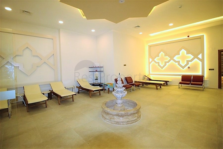 Двухуровневая квартира 2+1 с выходом в сад в Каргыджаке