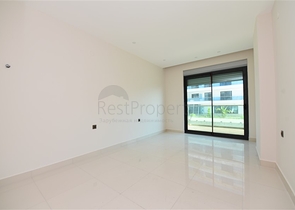 Двухуровневая квартира 2+1 с выходом в сад в Каргыджаке