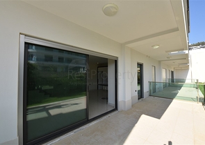 Двухуровневая квартира 2+1 с выходом в сад в Каргыджаке