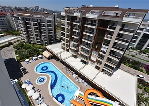 Пентхаус 2+1 в комплексе с отельной инфраструктурой в Авсалларе