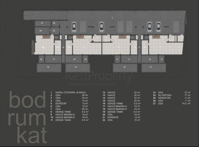 Ивестиционный проект вилл в районе Коньяалты Анталья