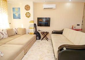 Двухкомнатная квартира с мебелью в Лимане Коньяалты Анталья