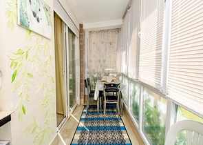 Двухкомнатная квартира с мебелью в Лимане Коньяалты Анталья