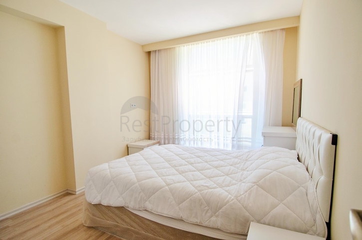 Двухкомнатная квартира в комплексе в микрорайоне Хурма Коньяалты