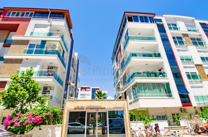 Двухкомнатная квартира в комплексе в микрорайоне Хурма Коньяалты