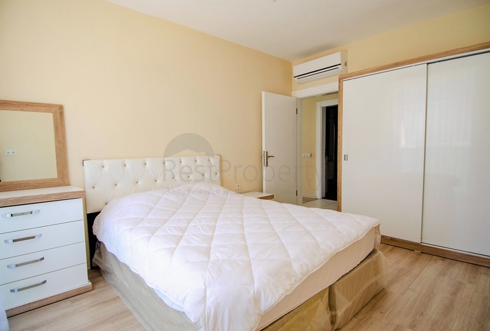 Двухкомнатная квартира в комплексе в микрорайоне Хурма Коньяалты