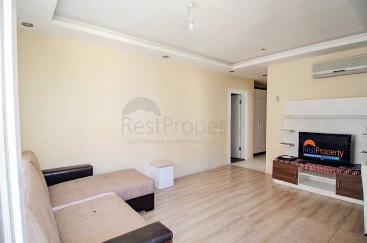 Двухкомнатная квартира в комплексе в микрорайоне Хурма Коньяалты