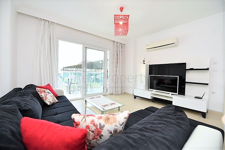 Двухкомнатные апартаменты в Махмутларе