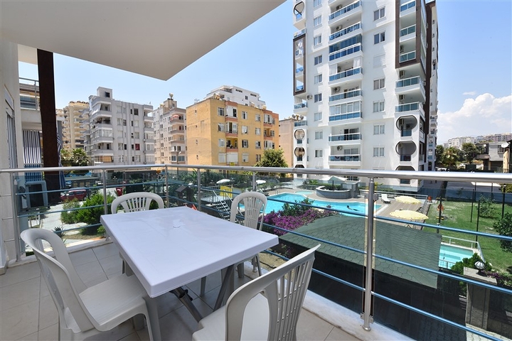 Двухкомнатные апартаменты в Махмутларе