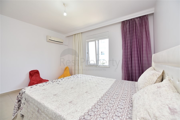 Двухкомнатные апартаменты в Махмутларе