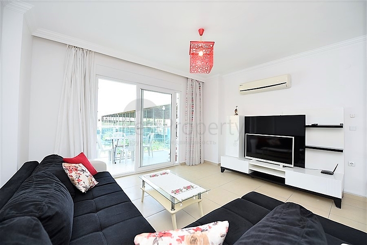 Двухкомнатные апартаменты в Махмутларе