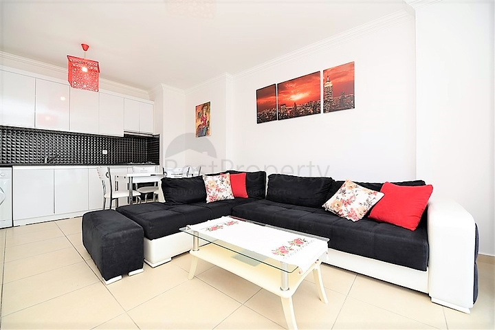 Двухкомнатные апартаменты в Махмутларе