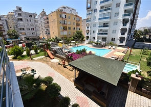 Двухкомнатные апартаменты в Махмутларе