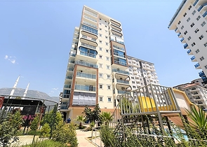 Двухкомнатные апартаменты в Махмутларе