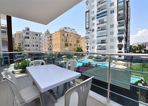 Двухкомнатные апартаменты в Махмутларе