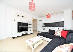 Двухкомнатные апартаменты в Махмутларе