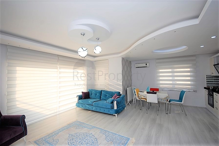 Меблированная квартира 2+1 в самом центре Махмутларе