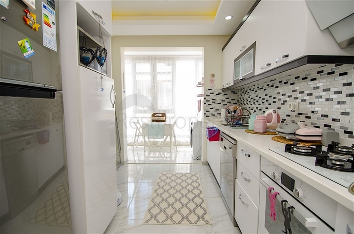 Квартира 2+1 с мебелью в центре города Анталии