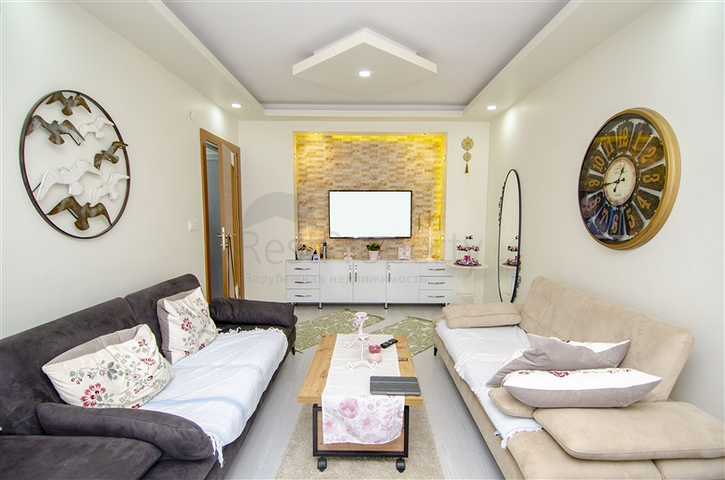 Квартира 2+1 с мебелью в центре города Анталии