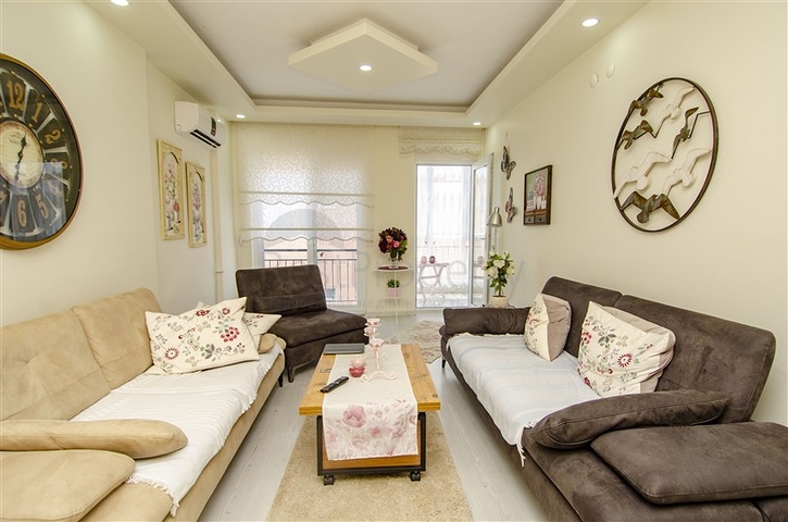 Квартира 2+1 с мебелью в центре города Анталии