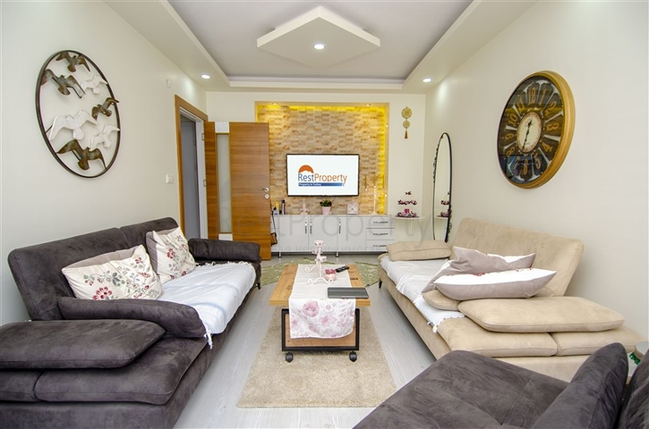 Квартира 2+1 с мебелью в центре города Анталии