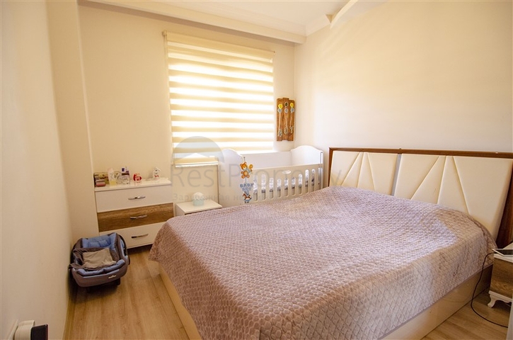 Двухкомнатная квартира в микрорайне Хурма Коньяалты