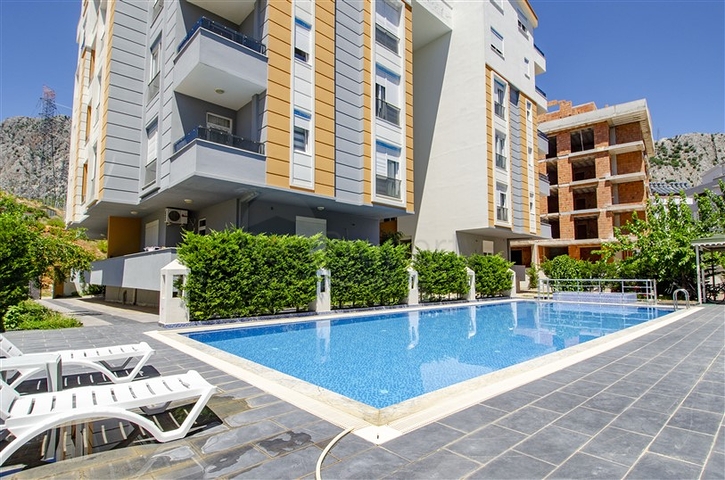 Двухкомнатная квартира в микрорайне Хурма Коньяалты