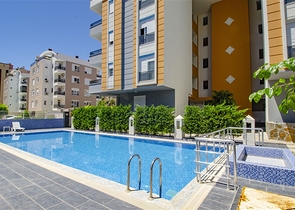 Двухкомнатная квартира в микрорайне Хурма Коньяалты