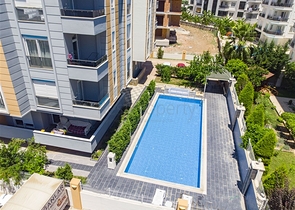 Двухкомнатная квартира в микрорайне Хурма Коньяалты