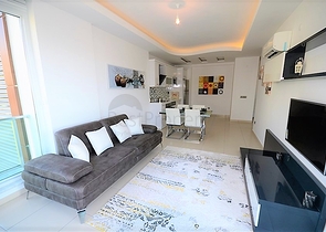 Квартира 1+1 в новом комплексе в одном из центральных районов Алании