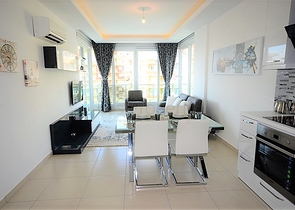 Квартира 1+1 в новом комплексе в одном из центральных районов Алании