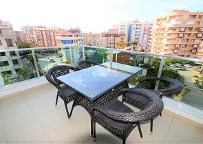 Квартира 1+1 в новом комплексе в одном из центральных районов Алании