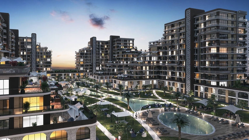 Уникальный семейный комплекс в районе Бейликдюзю