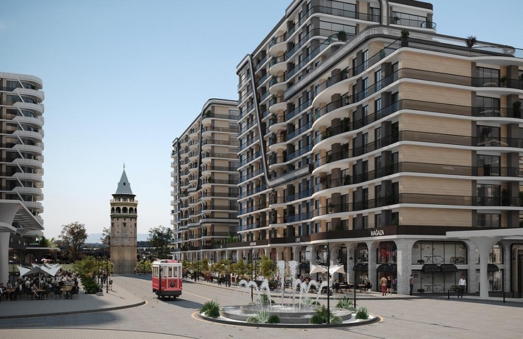 Уникальный семейный комплекс в районе Бейликдюзю