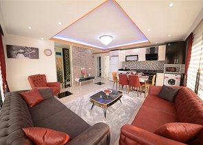 Апартаменты с личной лоджией и видом на город